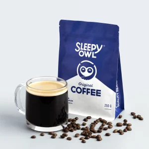 coffee beans from Sleepy Owl